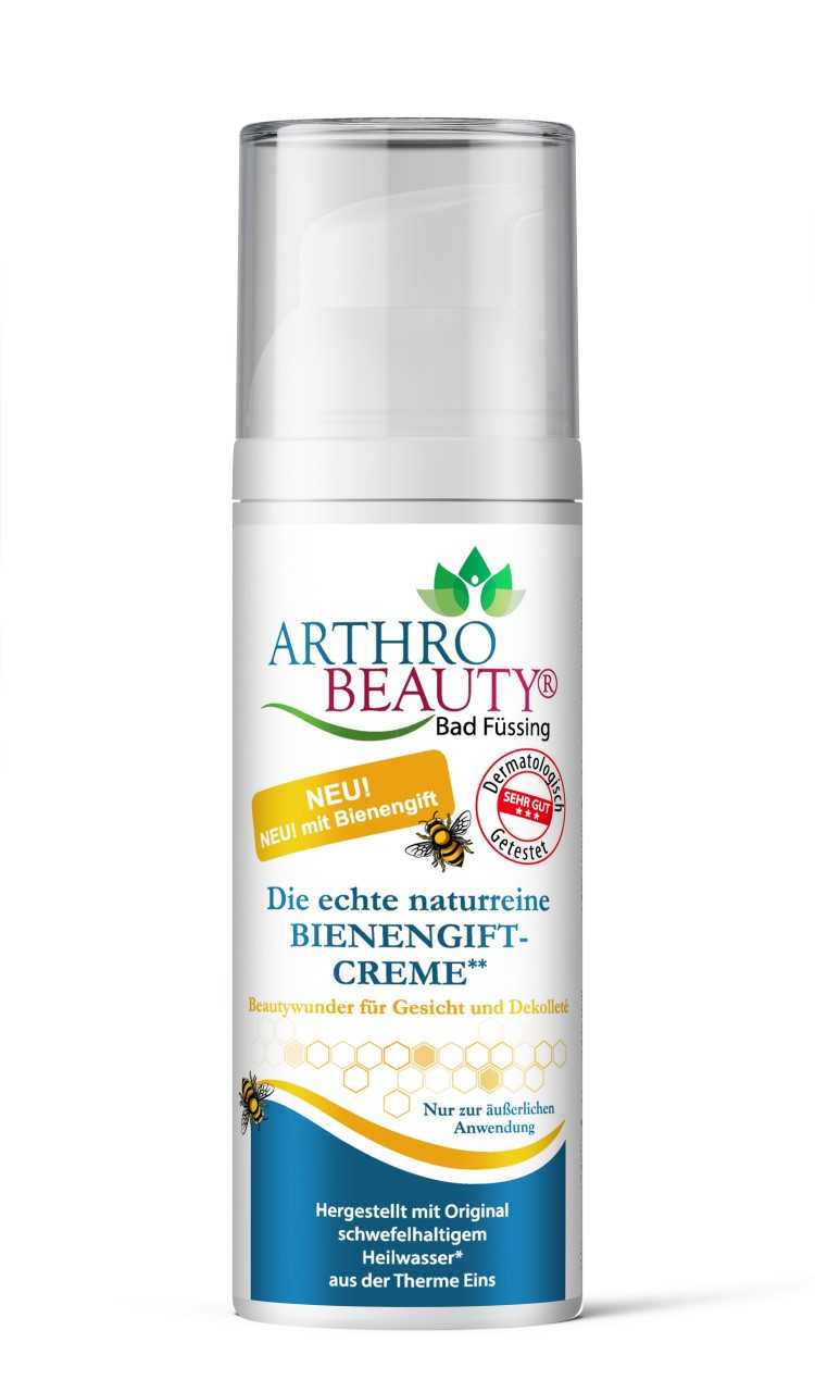 Die echte naturreine Bienengift-Creme
