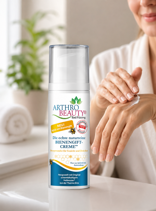 Die echte naturreine Bienengift-Creme