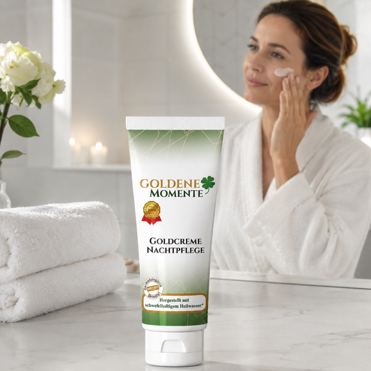 Goldcreme Nachtpflege  -  NIMM DREI gemischt 25% Rabatt