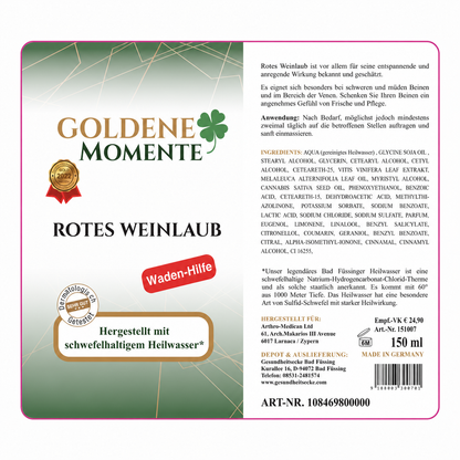 Rotes Weinlaub  -  NIMM DREI gemischt 25% Rabatt
