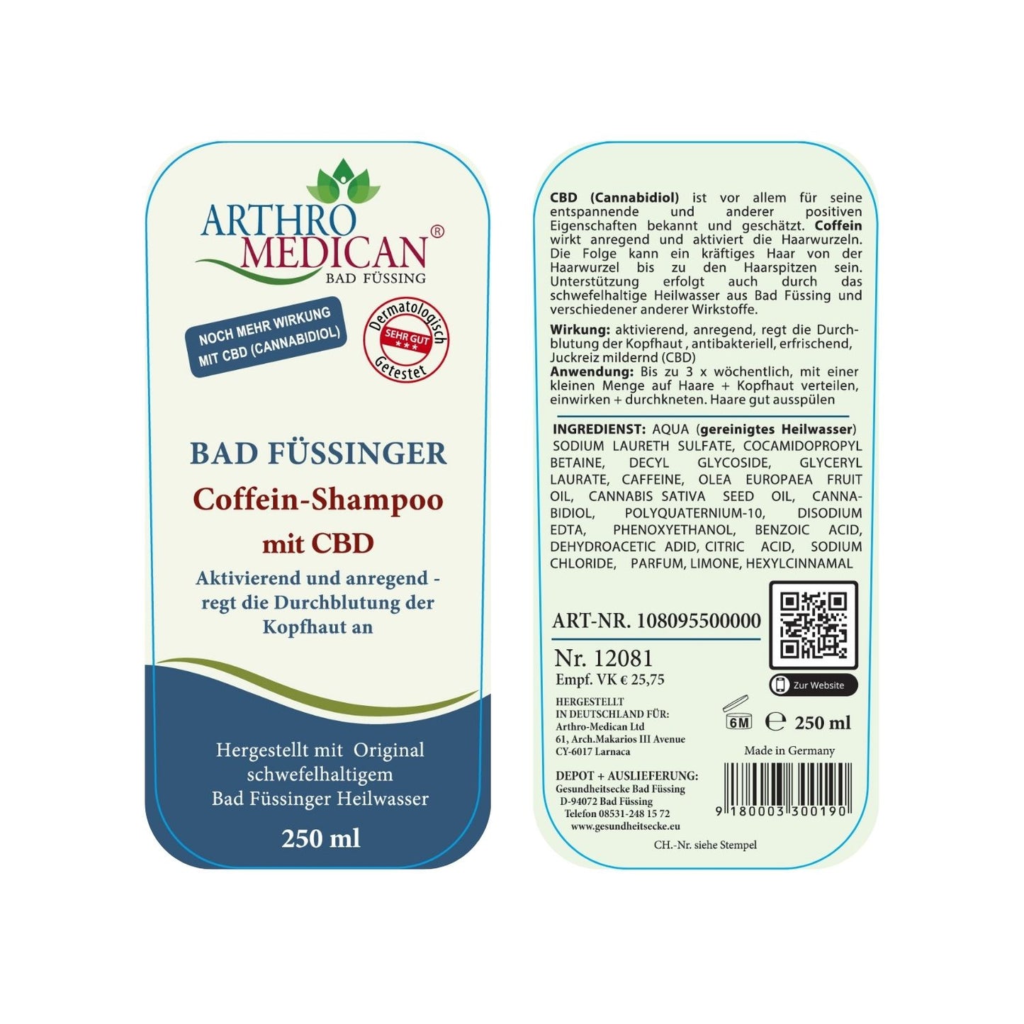 CBD Coffein Shampoo