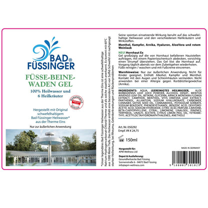 Bad Füssinger Füße, Beine, Waden-Gel